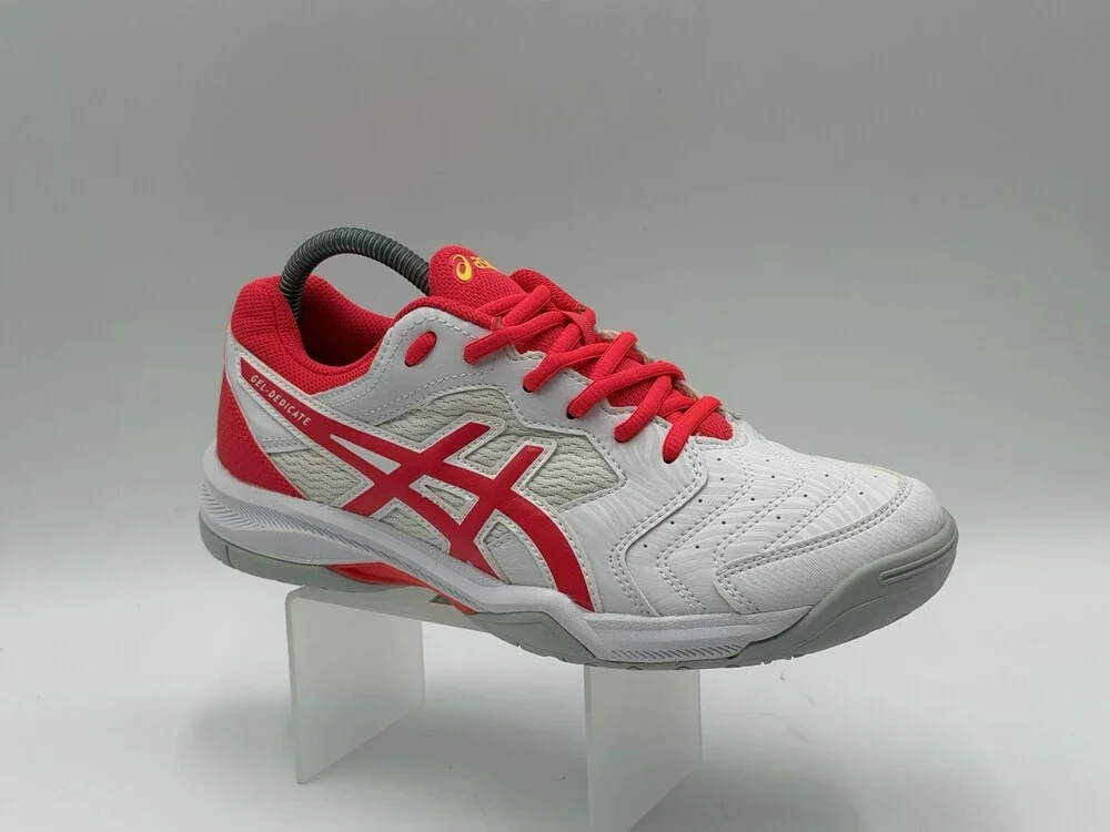 Asics Gel Dedicate 6 Women’s Size 8.5 White Casual Shoes Sneakers 1042A067